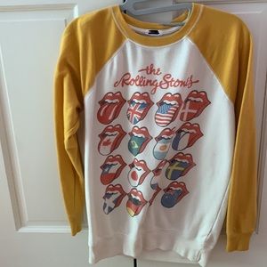 BARELY WORN URBAN OUTFITTERS ROLING STONES SWEATSHIRT